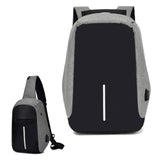 MOCHILA ACOPLADA COM CARREGADOR USB